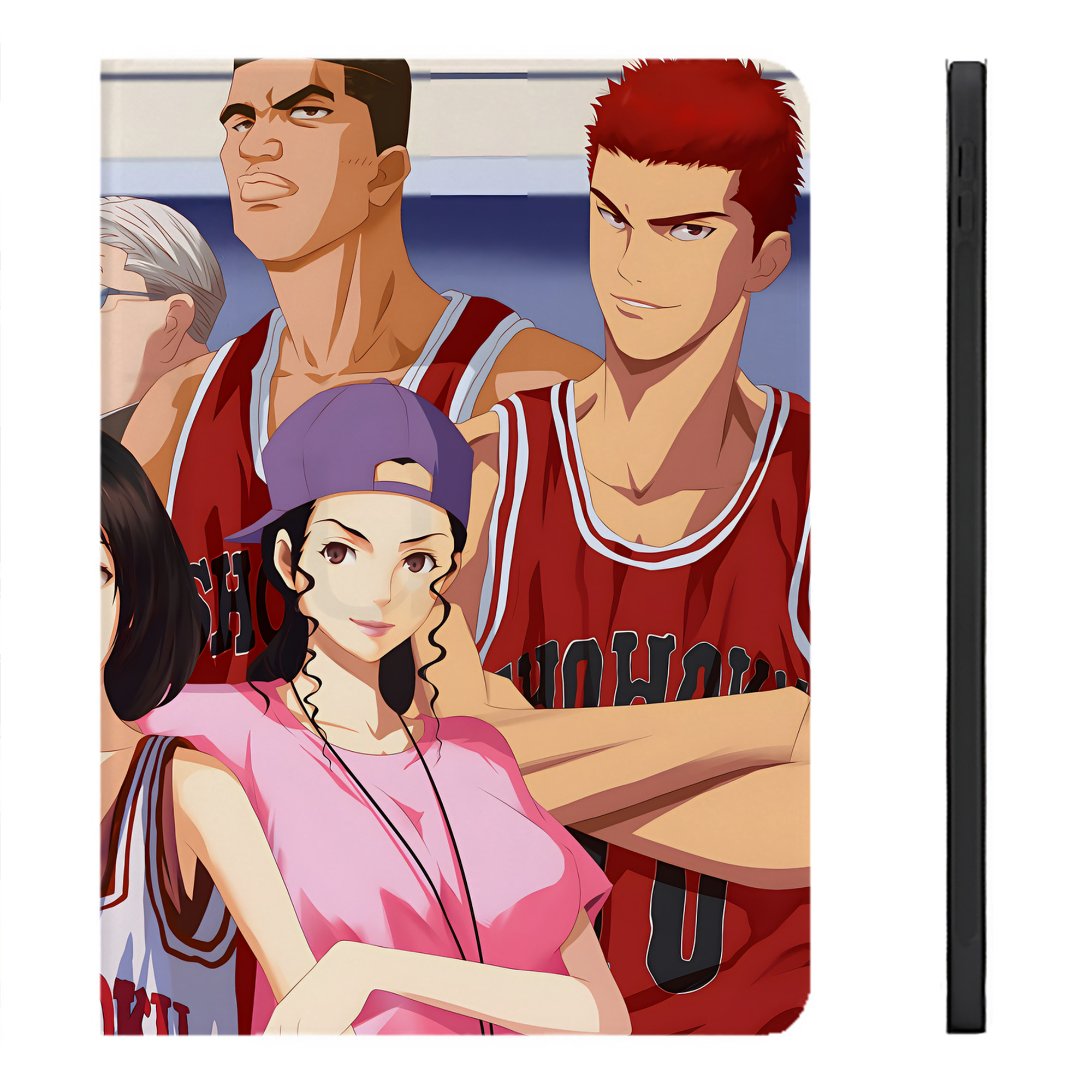 （画像用） SLAM DUNK／スラムダンク IPadケース ペンホルダー付き ブックスタイルデザイン